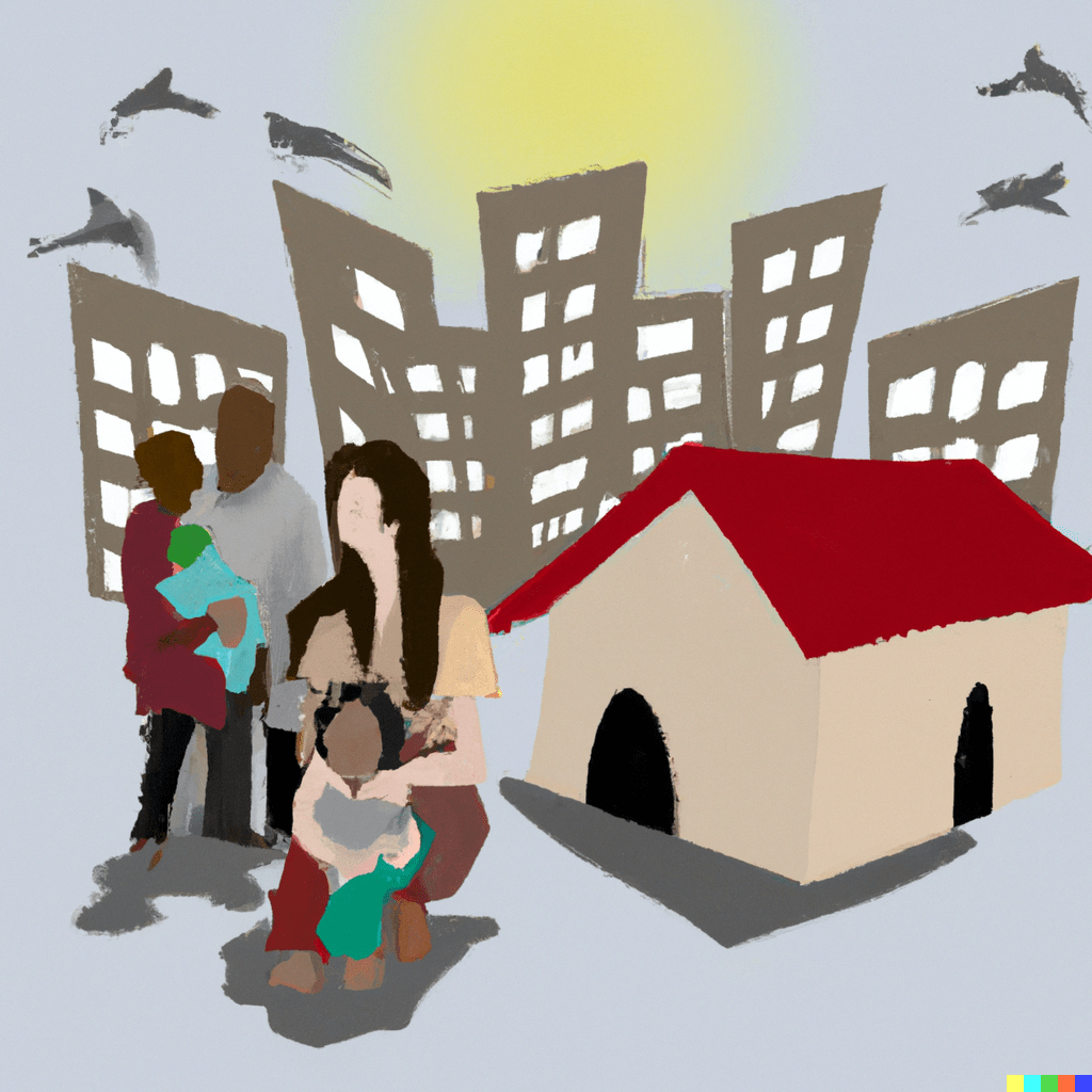 girl in a homeless shelter, united vision foundation wants to help.